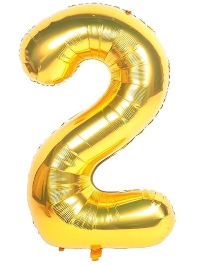 40 inch Birthday Foil 2 Number Helium Balloon Party Decoration
