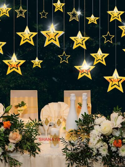 3D Star Hanging for decoration stage