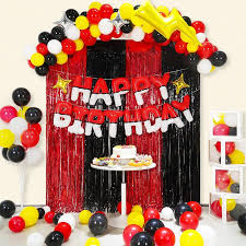 Mickey Mouse party Decoration garland for birthday party for 6ft 1pc