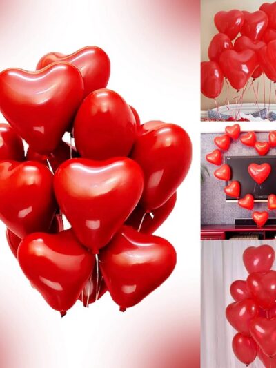 Heart Shape Balloons 50pc high quality balloons for surprise party decoration