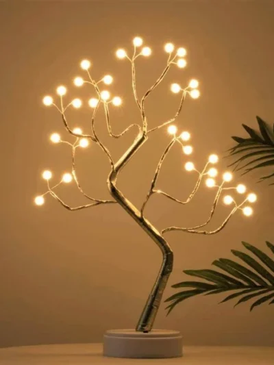 Bonsai Spirit Tree with Pearl Lights Table Lamp | Warm White