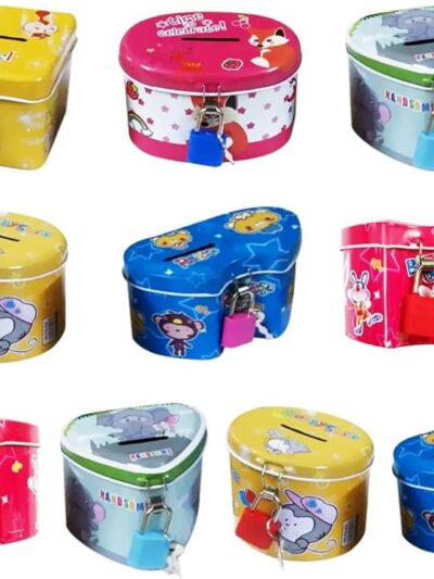 Metal Coin Box - 12pcs for return gifts birthday party return gift coin box