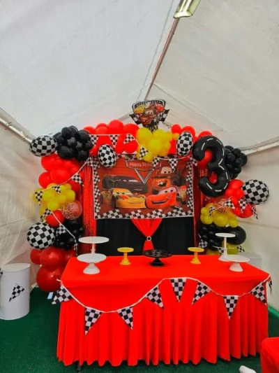 Disney Cars Table Cloth 4x6 For birthday party theme party items