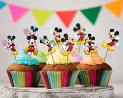 Mickey Mouse Cup Cake Stand topper For birthday party theme party items