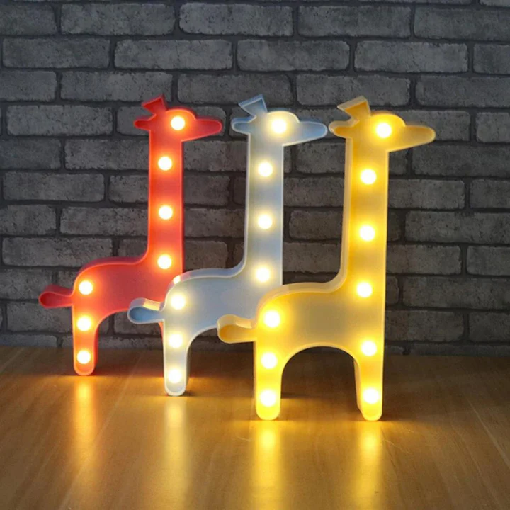 Giraffe Shape Light