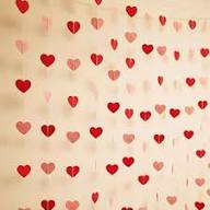Heart Hanging Decoration Garland anniversary decoration garland decoration