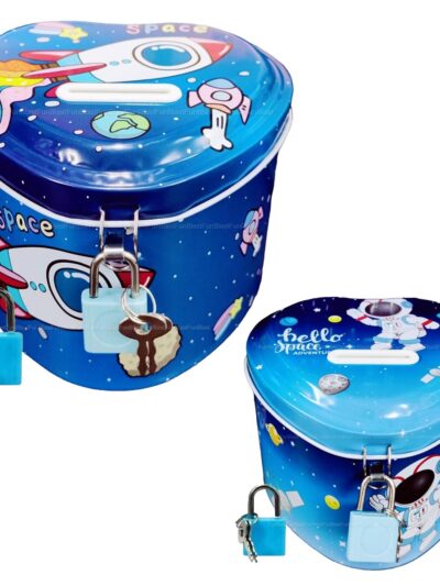 Metal Coin Box for kids birthday party return gifts 1pc