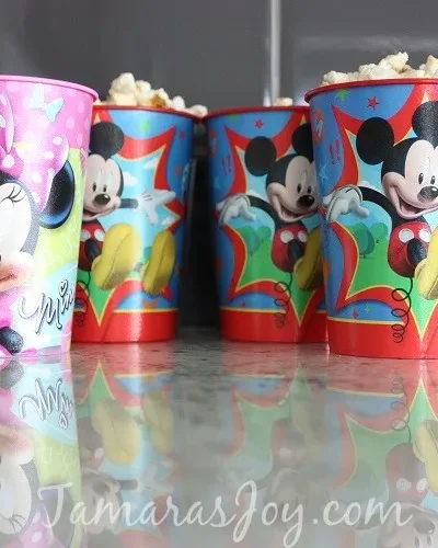 Mickey Mouse Paper Glass 10pc mickey mouse party decoration THEME PAPER GLASS