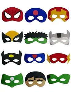 Avenger Paper Eye Mask 6pc For birthday party theme party items
