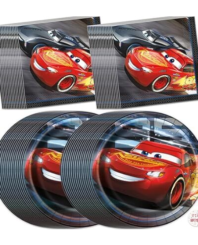 Disney Cars Paper Plates 10pc For birthday party theme party items