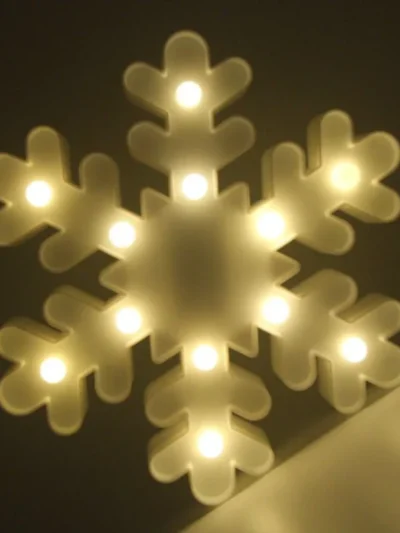 Snowflake Shape Light
