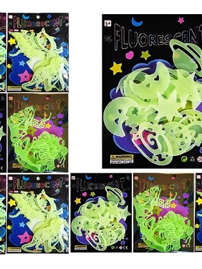 Dark Radium Stickers set of 20