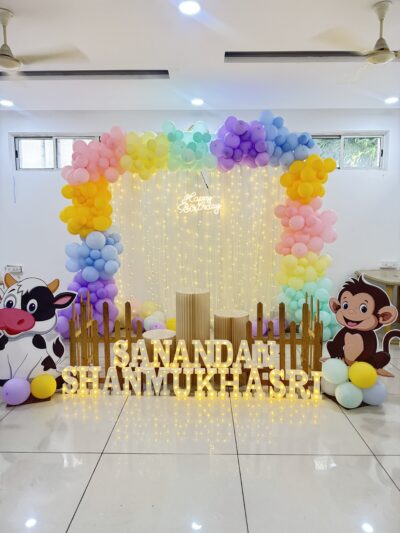 Animals theme decoration